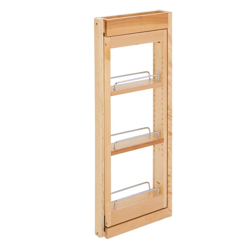 Rev-A-Shelf 3" Pullout Wall Filler w/ Soft-close, 30" Height, 432-WFBBSC30-3C - 3 x 30 inches