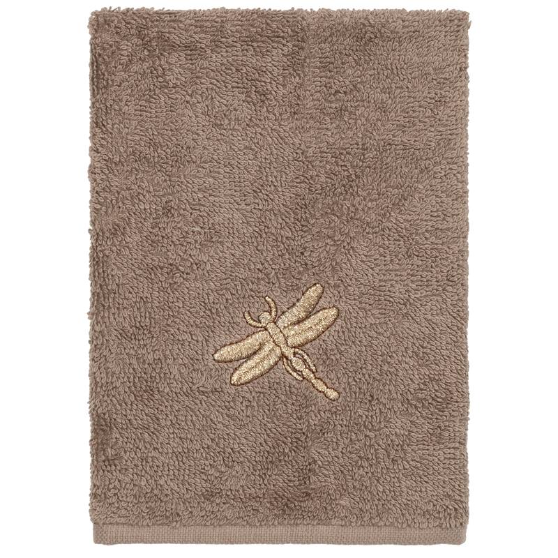 Authentic Hotel and Spa 100% Turkish Cotton Braelyn 3PC Embellished Towel Set
