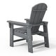 preview thumbnail 35 of 193, Laguna Kids Outdoor Poly Adirondack Chair (Set of 2) - N/A