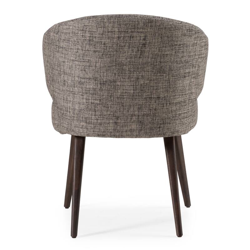 Modrest Bennet Grey Fabric Dining Chair