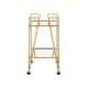 preview thumbnail 31 of 58, Rosa Mid-Century 2-Teir Rolling Metal Bar Cart