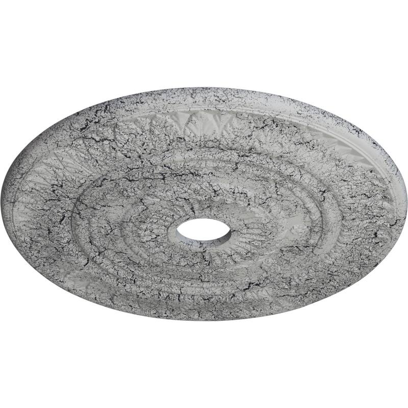 26 3/4"OD x 3 5/8"ID x 1 1/8"P Leaf Ceiling Medallion