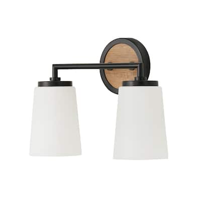 Jonah 2-Light Vanity - 14"W x 10.25"H x 6.25"E