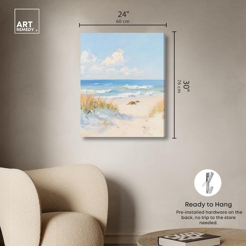Guardians of the Coast I Canvas by Art Remedy, Gallery Wrapped