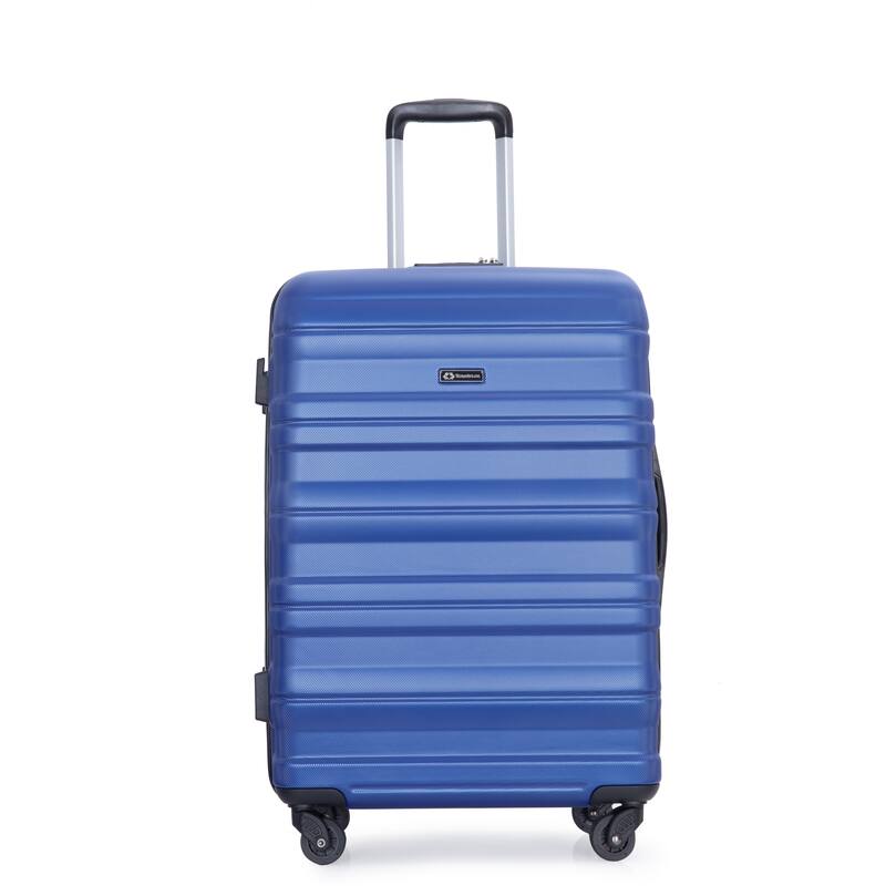 3 Piece PC Expandable Luggage Sets, Modern Lightweight Durable Suitcase with TSA Lock, Two Hooks and Spinner Wheels