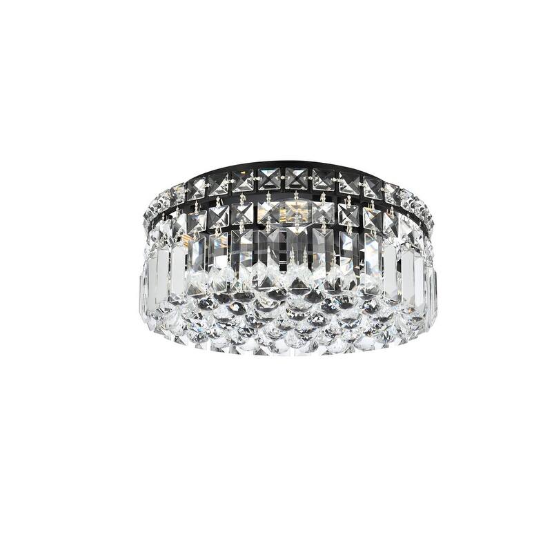 Graham 4-light 12-inch Flush-Mount Chandelier - 12 Inch