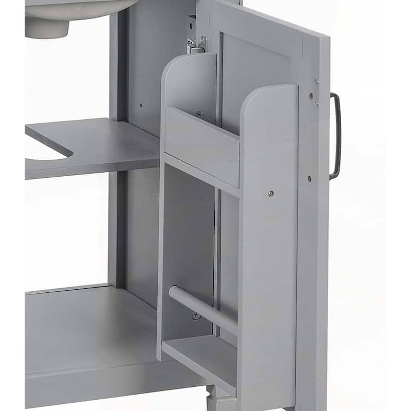Freestanding Bathroom Vanity with Ceramic Sink