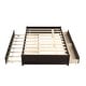 preview thumbnail 8 of 49, Full Kids Platform Bed with Twin Trundle and 2 Drawers