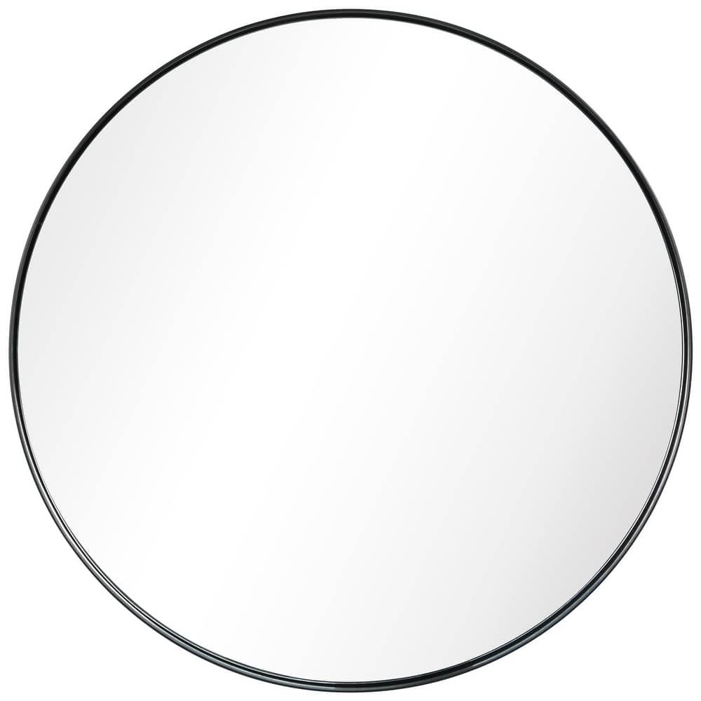 Ultra Stainless Steel Round Wall Mirror- 30"x30"