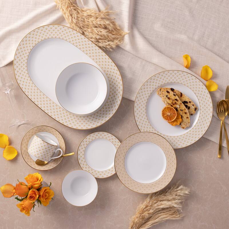 Trocadero Gold Set Of 4 Fruit Bowls, 5", 9 oz.