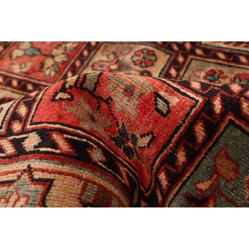 ECARPETGALLERY Hand-knotted Andelz Red Wool Rug - 3'11 x 6'4