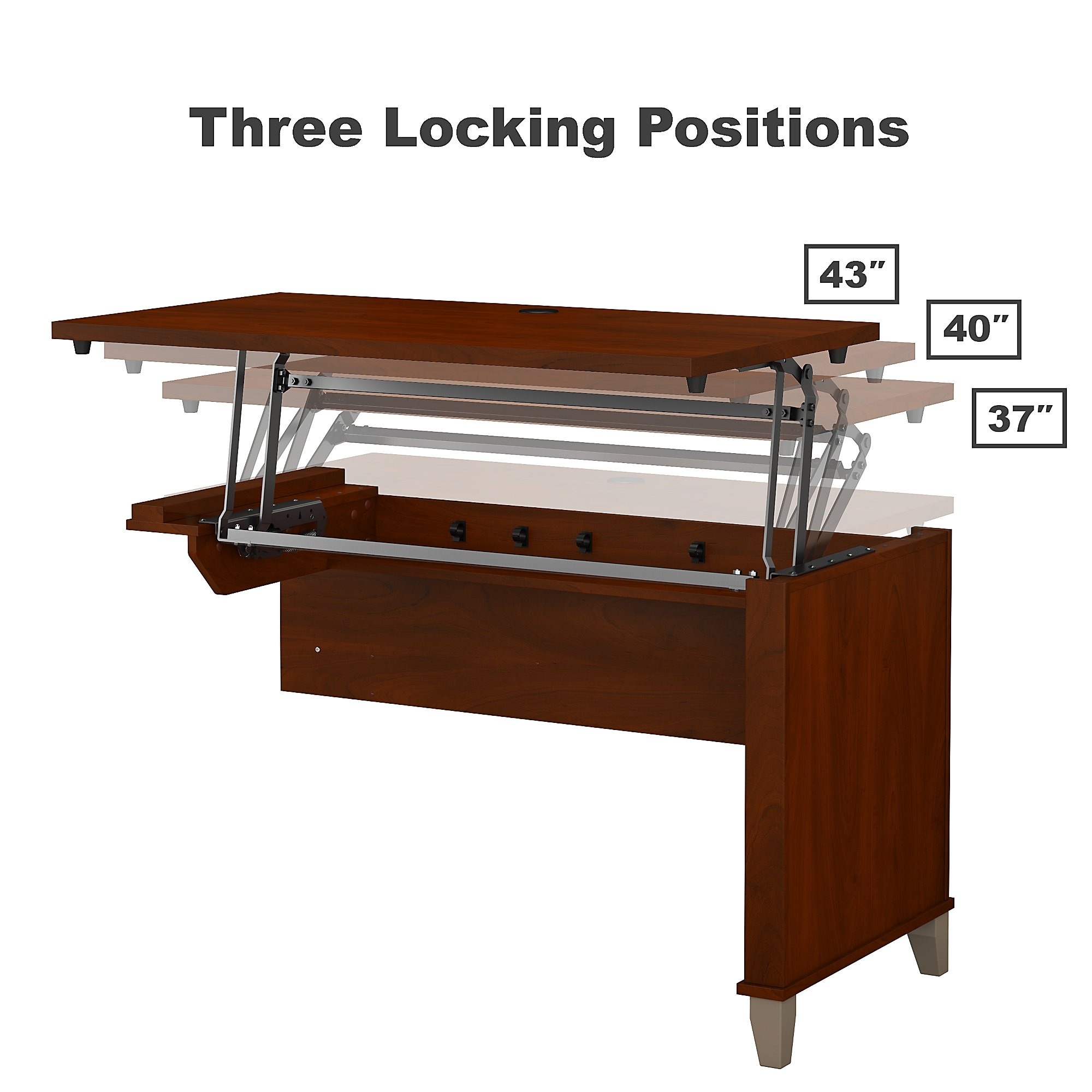 Bush sit new arrivals to stand desk