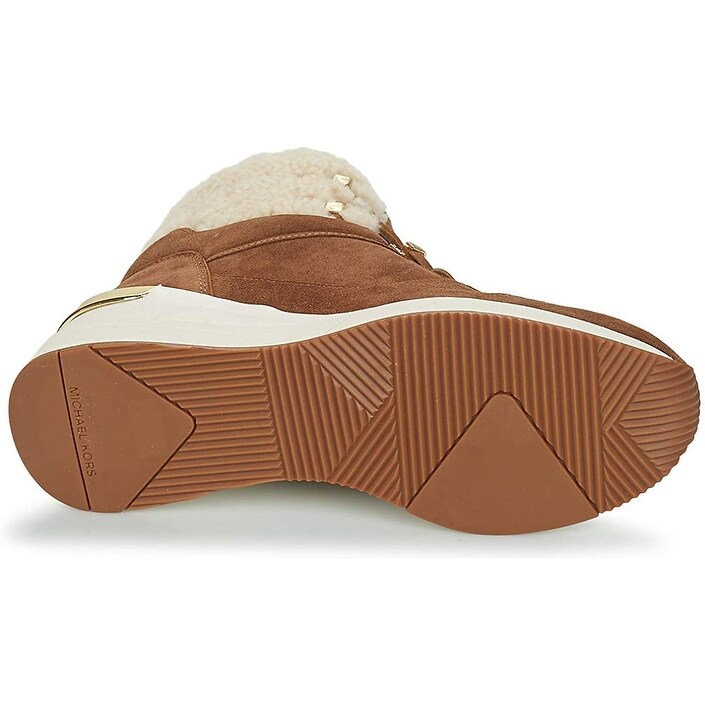 michael kors shearling sneakers