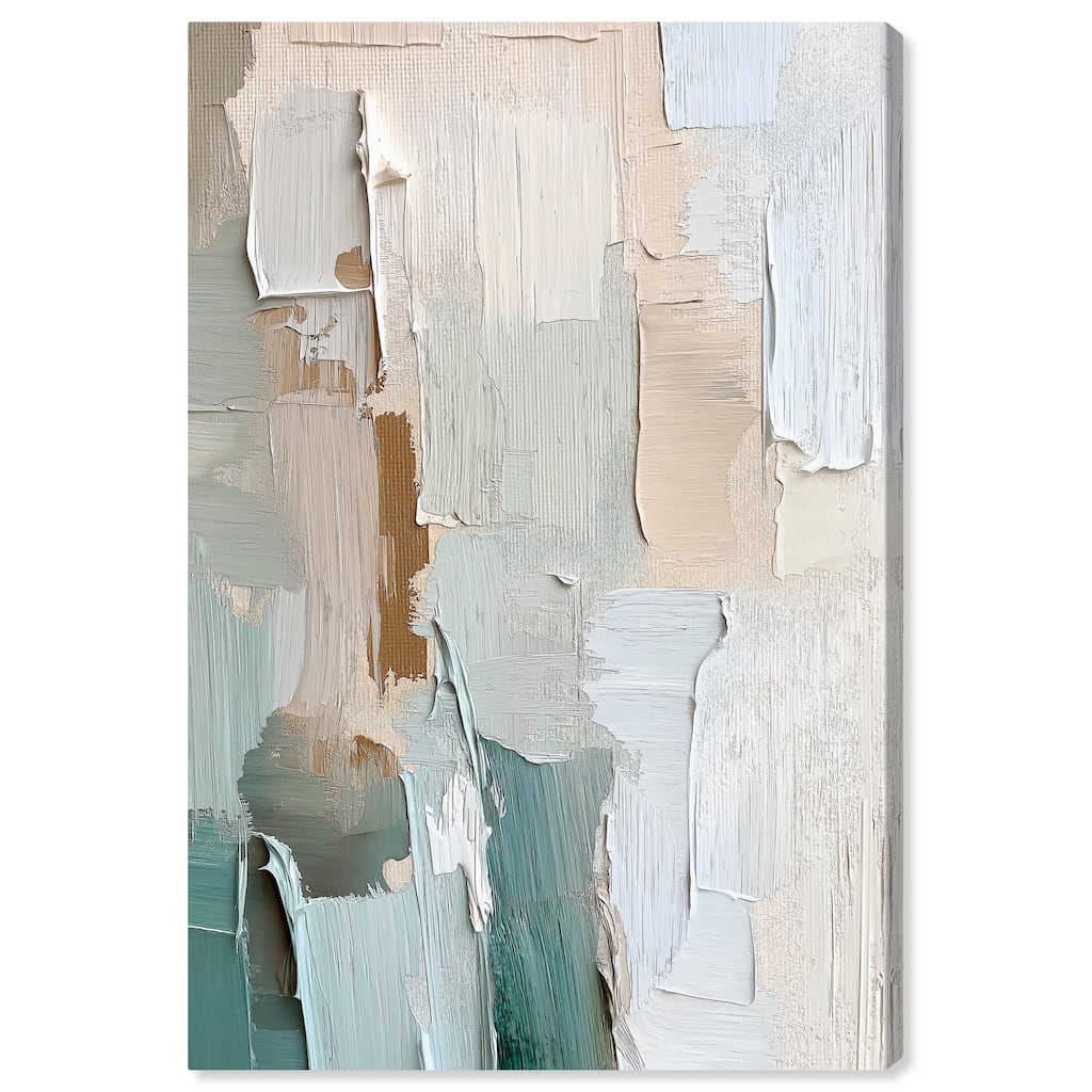 Impasto Intervals II Canvas by Art Remedy, Gallery Wrapped