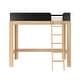 preview thumbnail 36 of 36, Mid-Century Modern Twin High Loft Bed