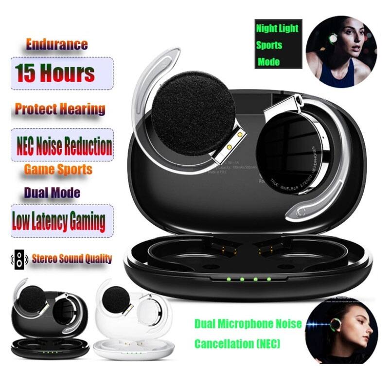 Wireless Noise-cancelling Blue teeth-compatible Headset