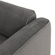 preview thumbnail 33 of 34, Roomfitters Modern Velvet Sectional Sofa with Detachable Ottoman, 4-Seater Couch with Pillows for Living Room