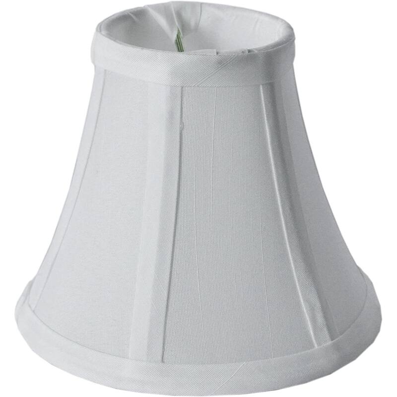 Set of 8 Mini Bell Candelabra Lamp Shade for Chandelier, 3x6x5in (Clip-On)