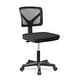 preview thumbnail 13 of 39, Home Office Desk Chair Task Chairs Swivel Ribbed Task Vanity Chair Ink