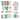 The Peanutshell Woodland Animals Newborn Layette Set for Baby Boy, 23-Pieces, 0-3 Months - Brown