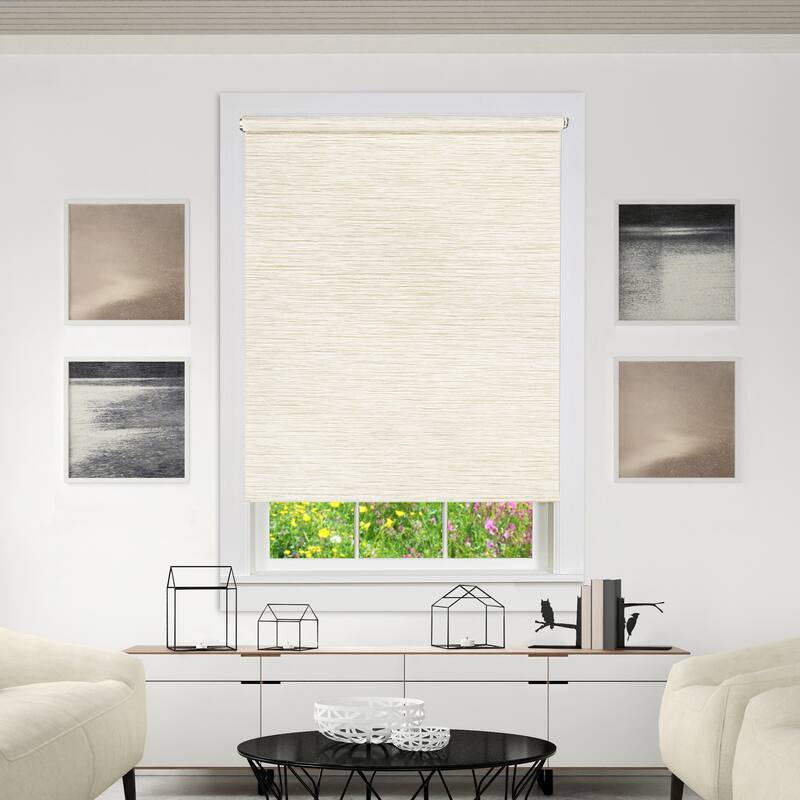 Cords Free Privacy Jute Shade