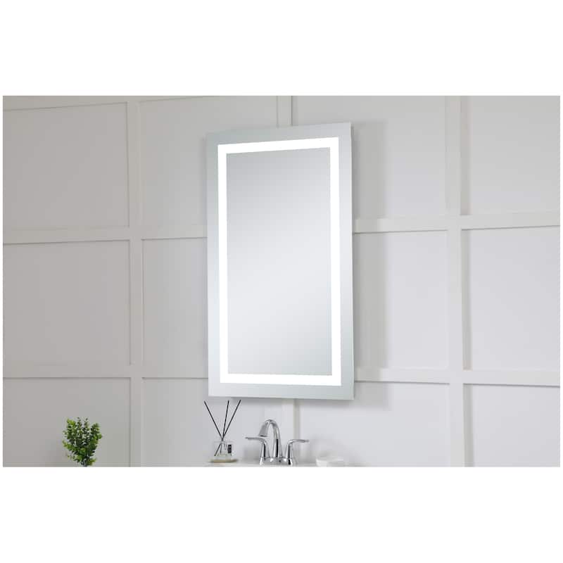 Elegant Lighting Nova 40" X 24" 5000K LED Mirror with Defogging System