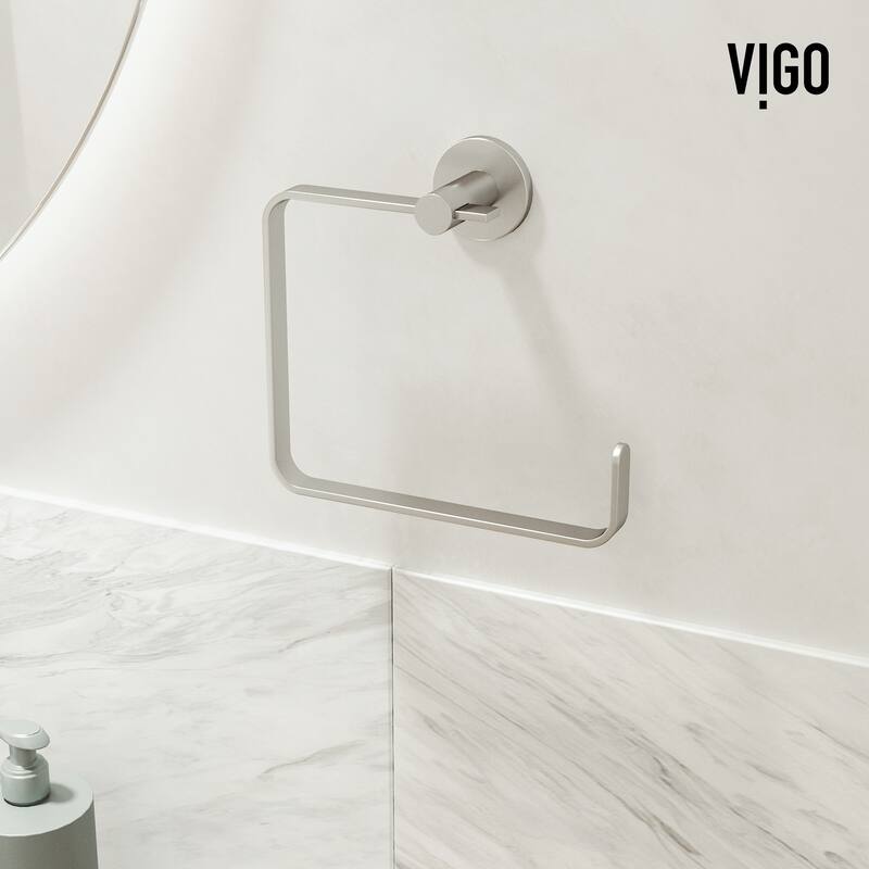 VIGO Arden 3-Piece Bathroom Hardware Accessory Set with 24 in. Towel Bar, Toilet Paper Holder, Hand Towel Holder