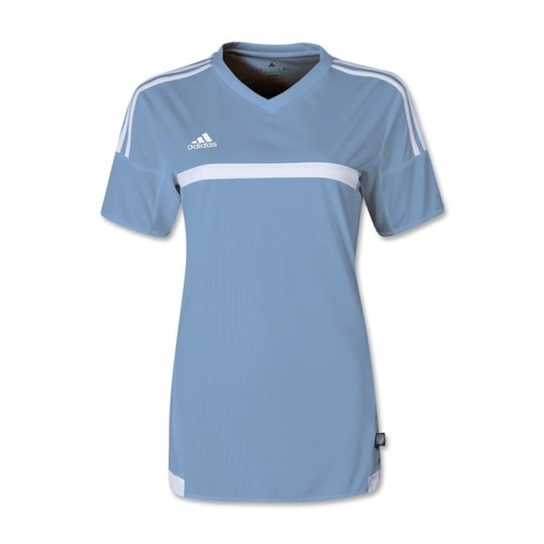 Adidas Women's MLS 15 Match Jersey T-Shirt Smoke Blue/White - Blue. Opens flyout.