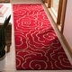 preview thumbnail 15 of 61, SAFAVIEH Handmade Soho Aloisa Roses N.Z. Wool Rug