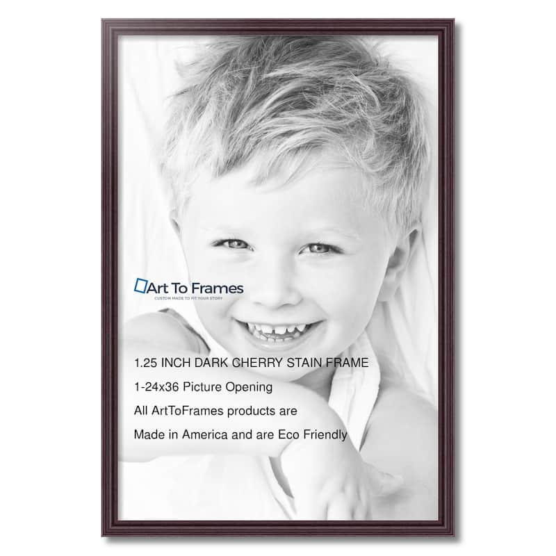 ArtToFrames Aribella 24x36 Inch Picture Frame, 1.25 Inch Wood Poster Frame Available in Multiple Colors (81375-24x36)