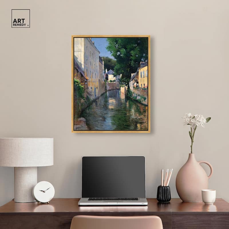 The River Isole Canvas by Art Remedy