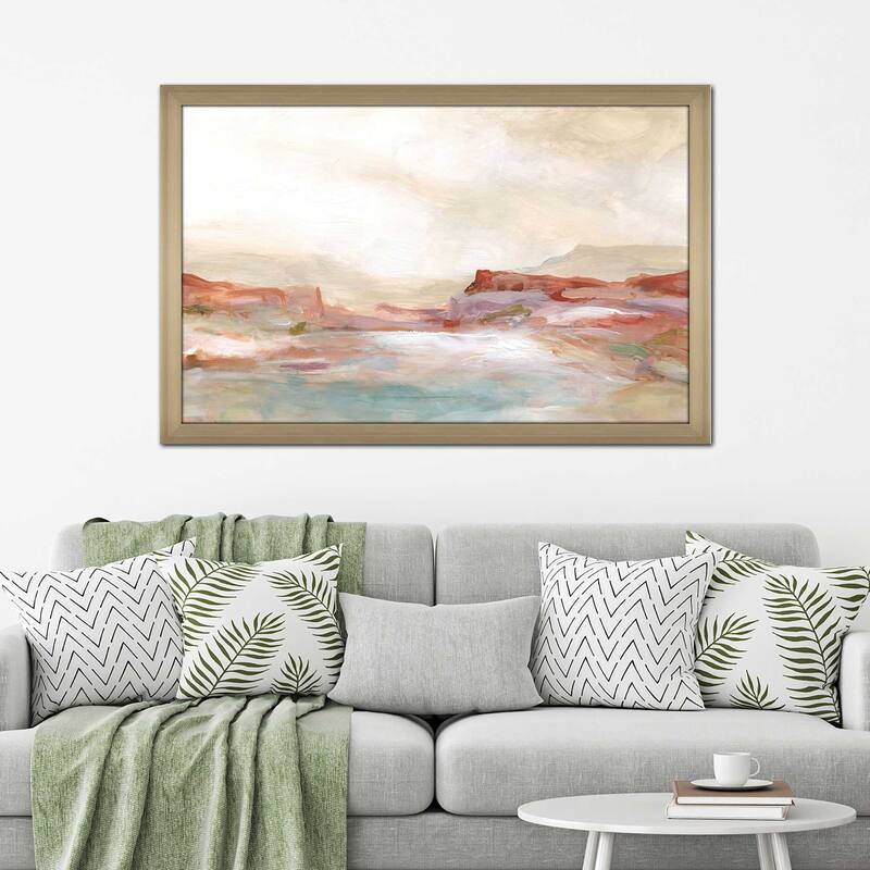 "Twilight Desert Mirage" by Carol Robinson Print on Acrylic