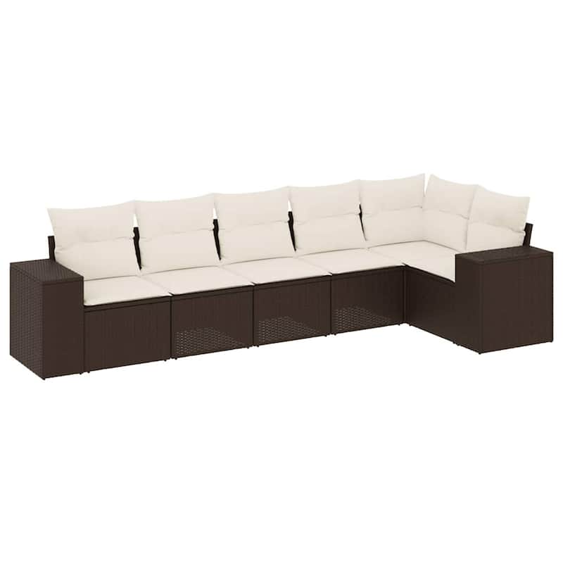 vidaXL Garden Sofa Set - 24.4 x 32.7 x 27.2