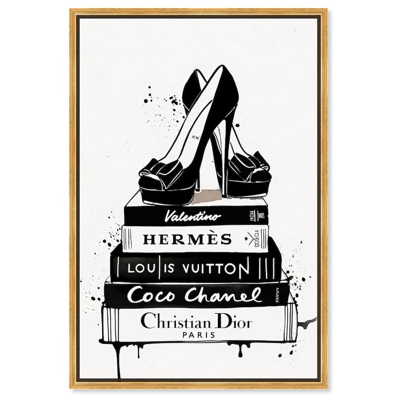 Heel's Blot Beauty Burst Canvas by Art Remedy - Gold - 24" x 36"