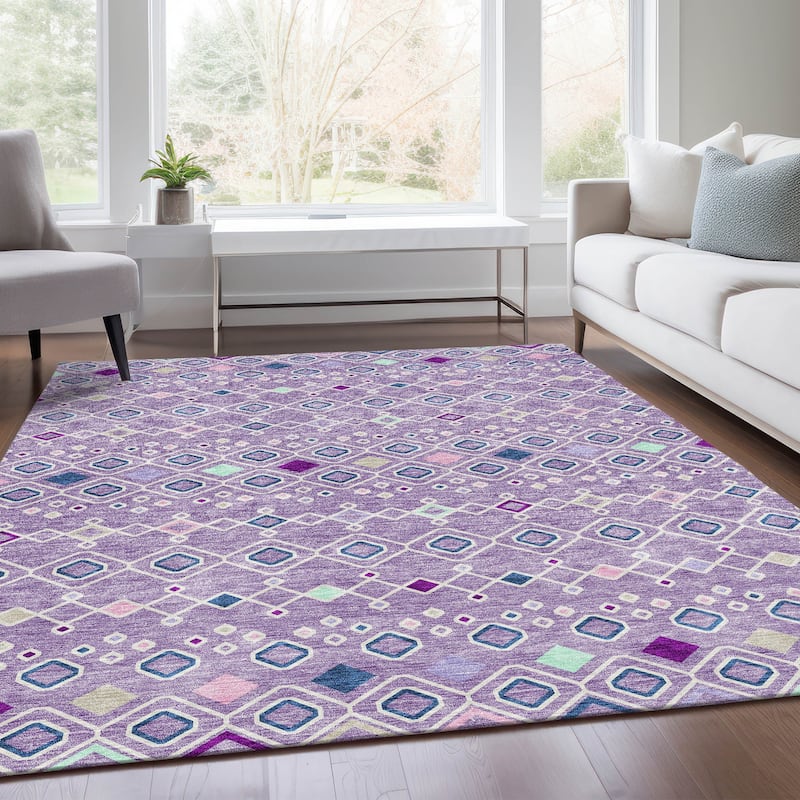 Premium Washable Super Soft Moroccan Global Mayfield Rug