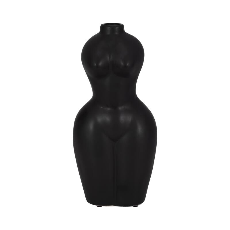 Contemporary Torso Vase - Sculptural Body Form Vase for Home Decor