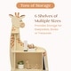 preview thumbnail 3 of 3, Giraffe Bookcase - Greenguard Gold Certified