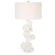 preview thumbnail 1 of 6, Uttermost Remnant White Marble Table Lamp - 17 W X 32 H X 17 D (in)
