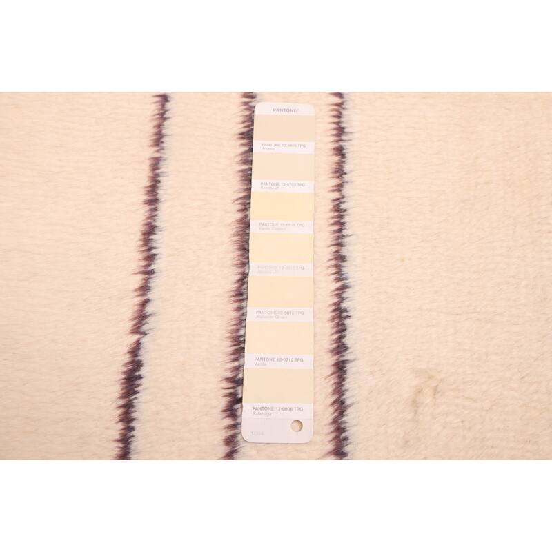 ECARPETGALLERY Hand-knotted Pak Finest Marrakesh Cream Wool Rug - 4'4 x 6'1