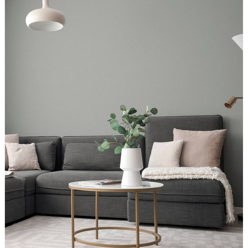 Arthouse Monty Grey Faux Fabric Wallpaper