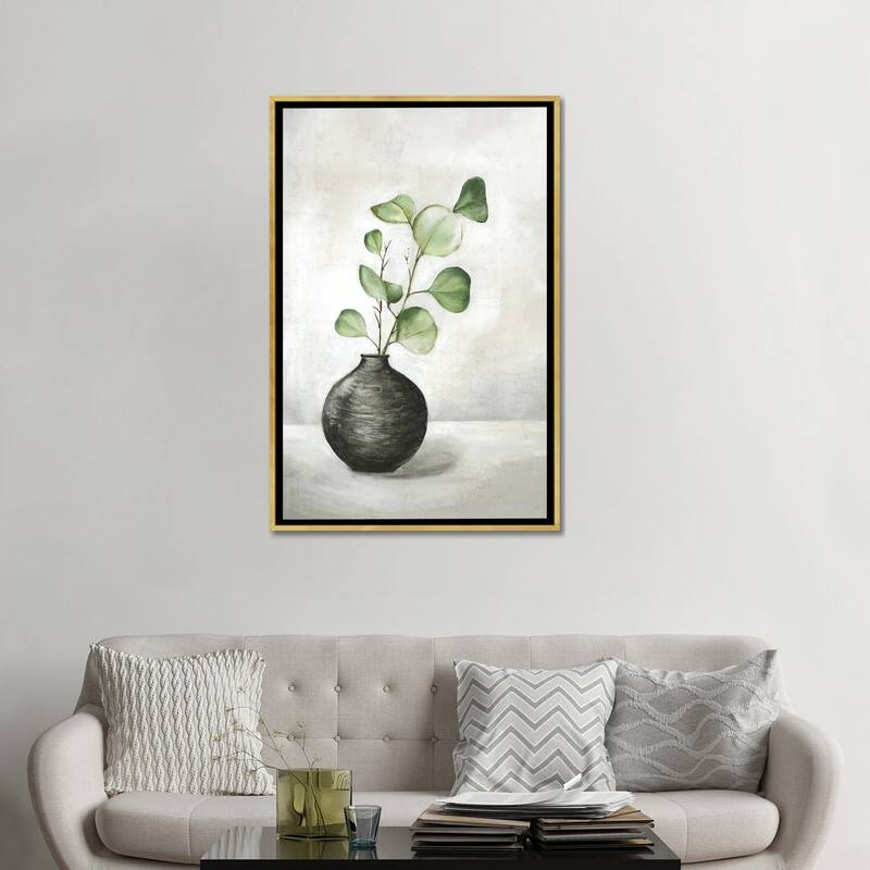 iCanvas "Quiet Zen II" by Eva Watts Framed Canvas Print