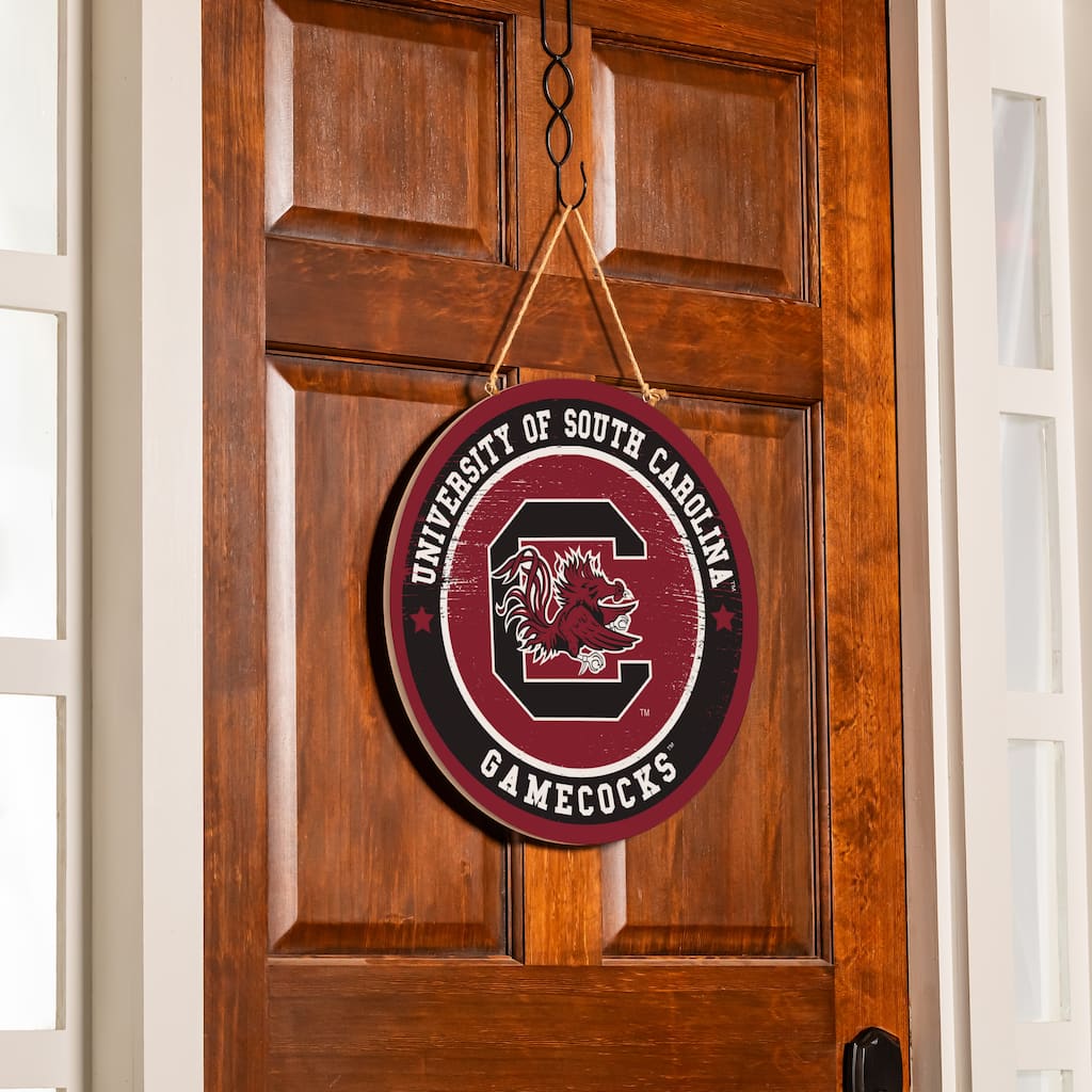 University of South Carolina Wooden Door Decor Wall Sign - Multi-Color