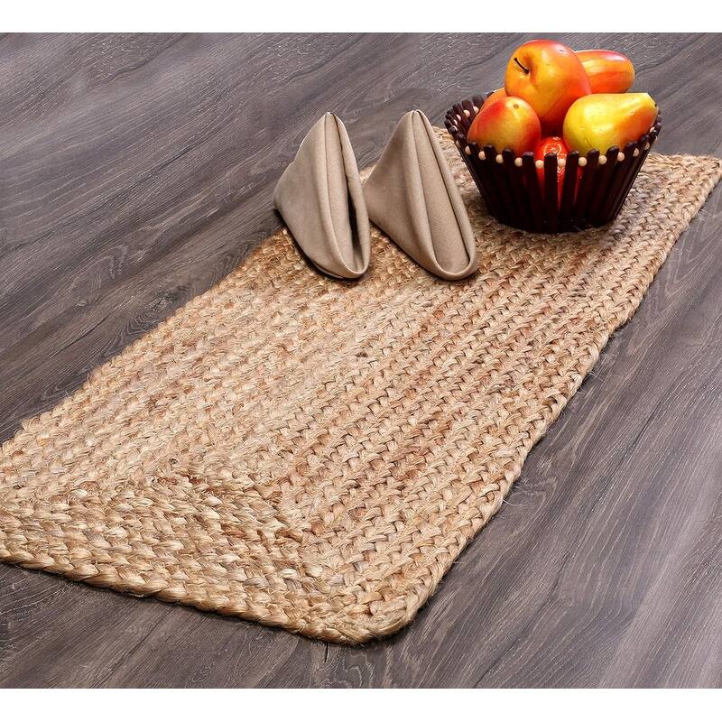 Reversible Jute Braided Table Runner Hand Woven Bed Bath & Beyond