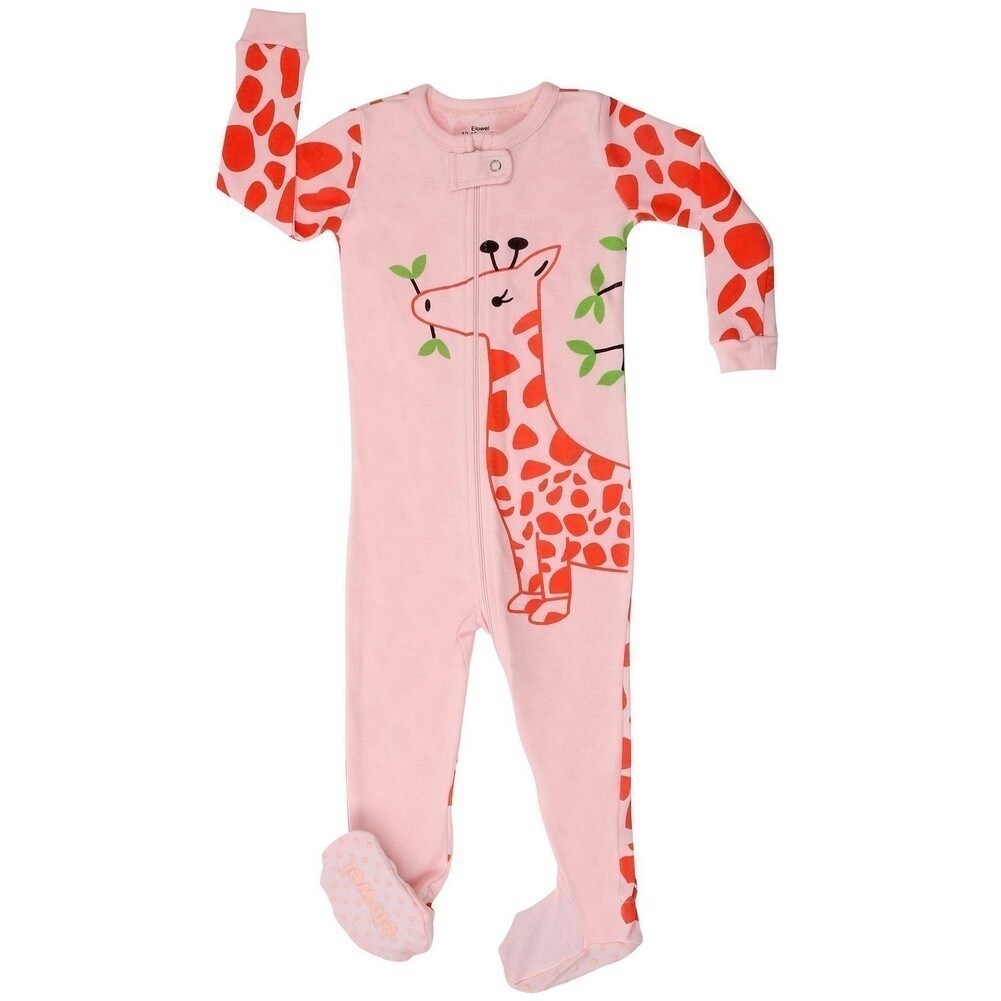 baby girl footed onesies