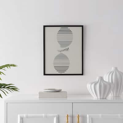 SAFAVIEH Justyna Balancing Act 18 x 24-inch Framed Wall Art