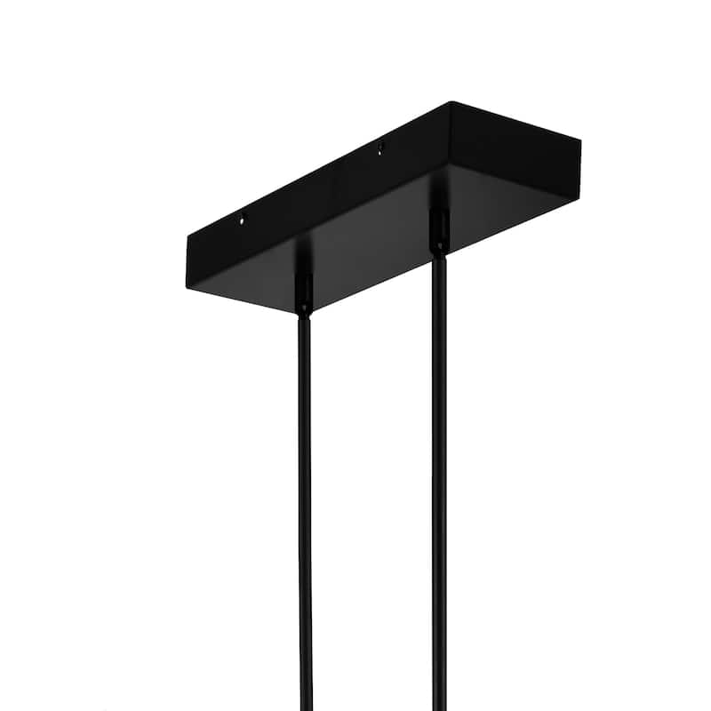 Sierra 8 Light Up Chandelier With Black Finish