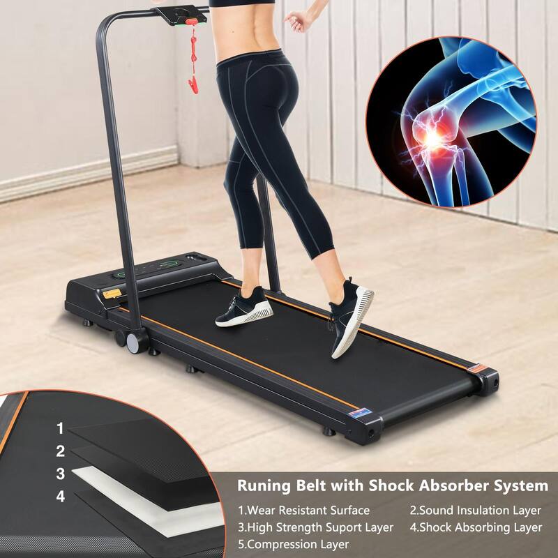 1.0HP Single Function Electric Treadmill with Hydraulic Rod