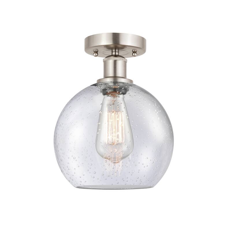 Innovations Lighting Edison Athens - 1 Light 8" Semi-Flush Mount
