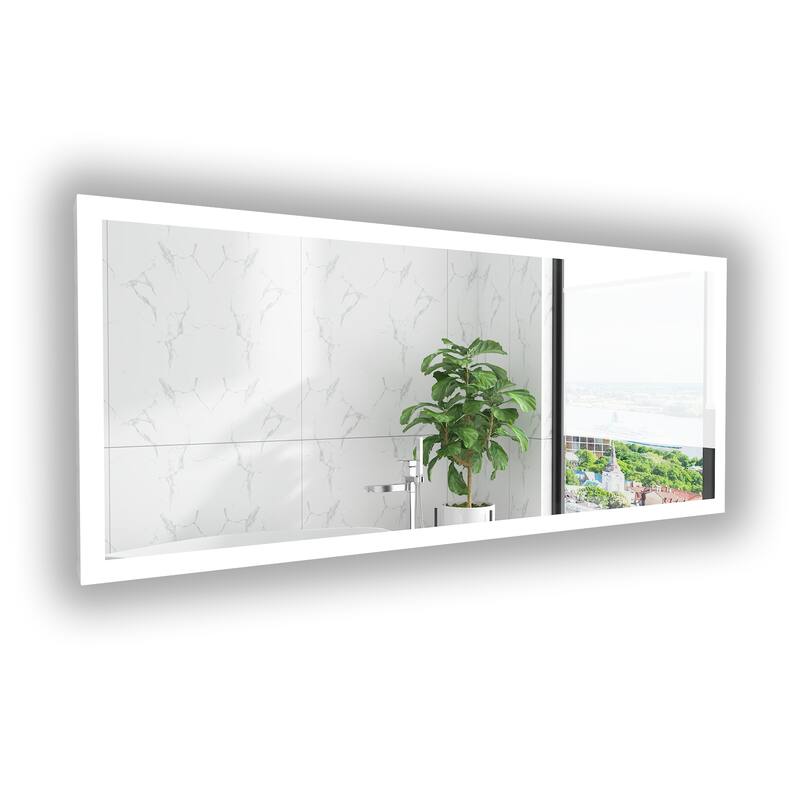 Sabrina Modern LED Bathroom Vanity Mirror