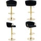 preview thumbnail 44 of 42, Modern Swivel Counter Height Bar Stools Adjustable Counter Stool With Backs